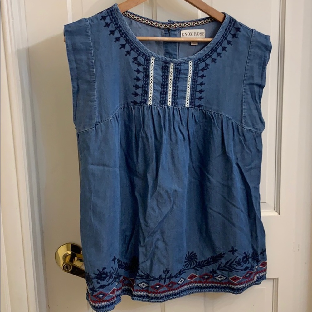 Knox Rose boho top M